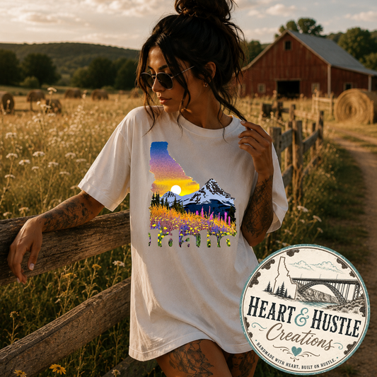 Idaho Sunset Tee