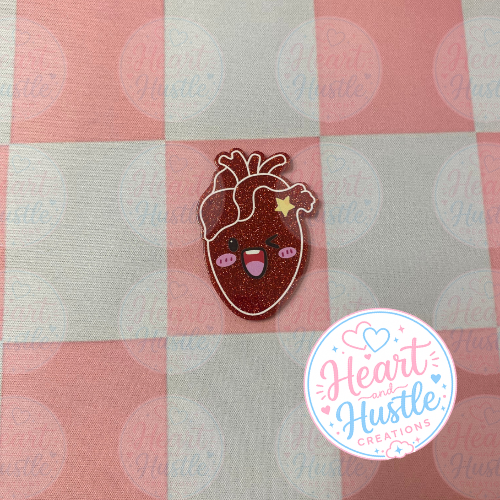 Medical Cutie Heart Flatback