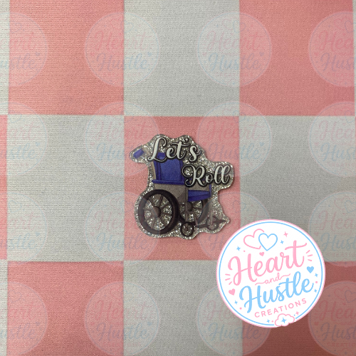 Let’s Roll Wheelchair Flatback