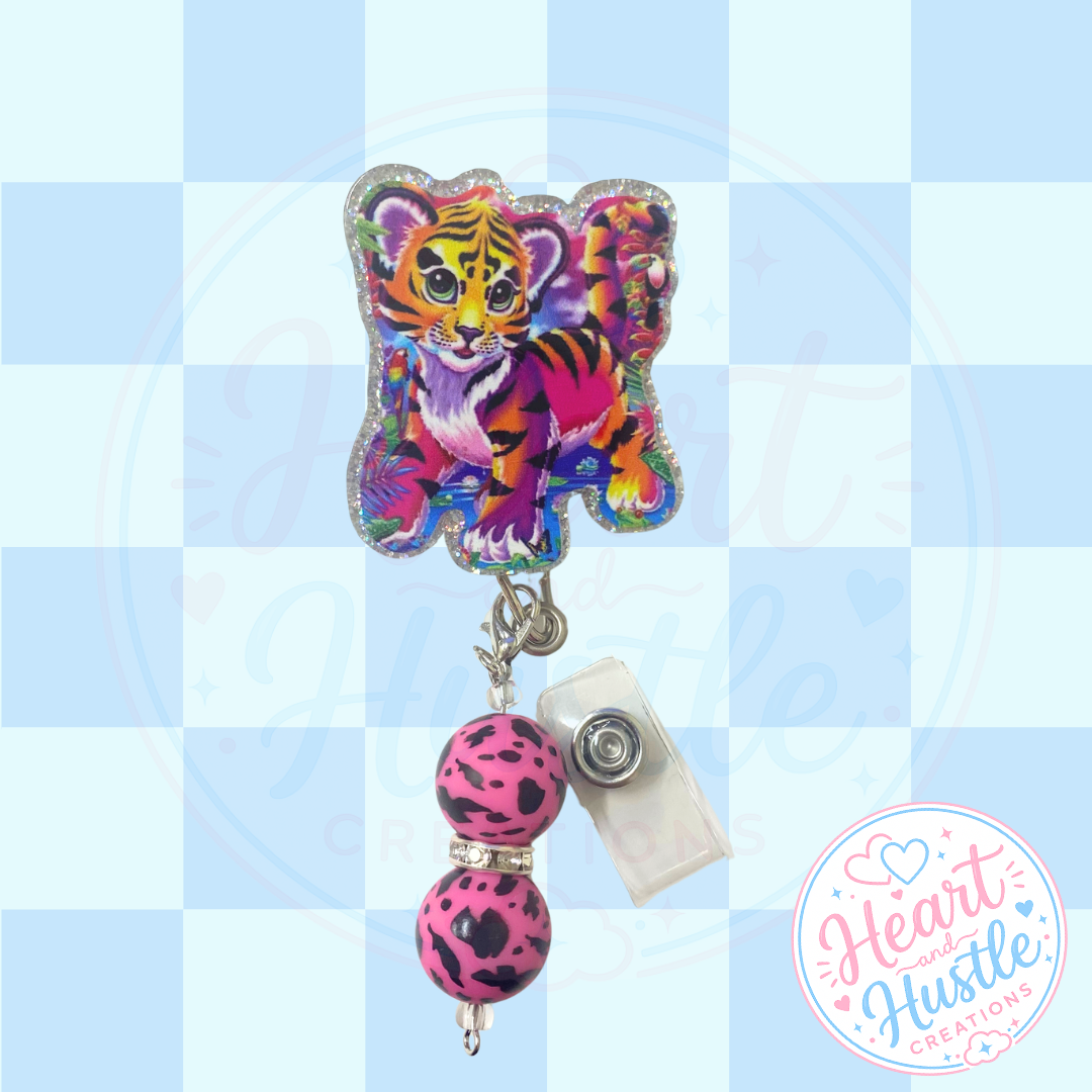 Sassy Tiger Badge Reel