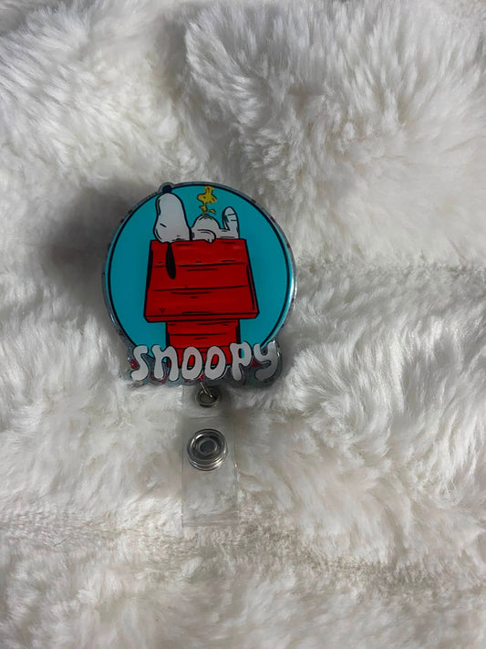 Cute Dog Badge Reel