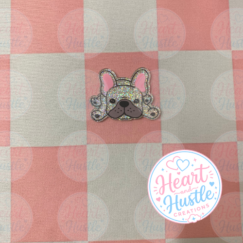 Sparkle Frenchie Flatback